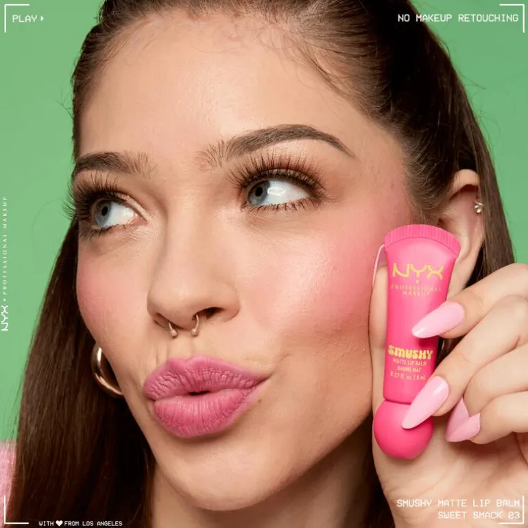 NYX Smushy Matte Lip Balm Soft Smile
