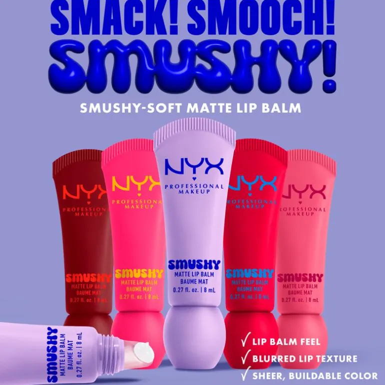 NYX Smushy Matte Lip Balm Sugar Smus