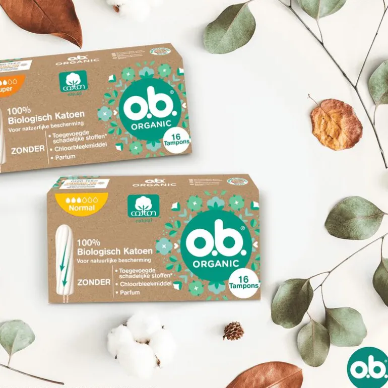 o.b.® Organic Cotton Normal 16 Stuks