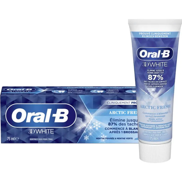 Oral-B 3D White Arctic Fresh Tandpasta 75 ML