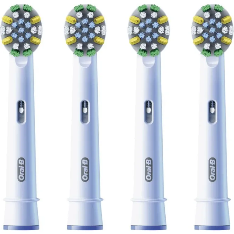 Oral-B Floss Action Opzetborstels Wit - 4 Stuks