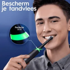 Oral-B iO 6 Duo Zwart & Roze 2 Elektrische Tandenborstels