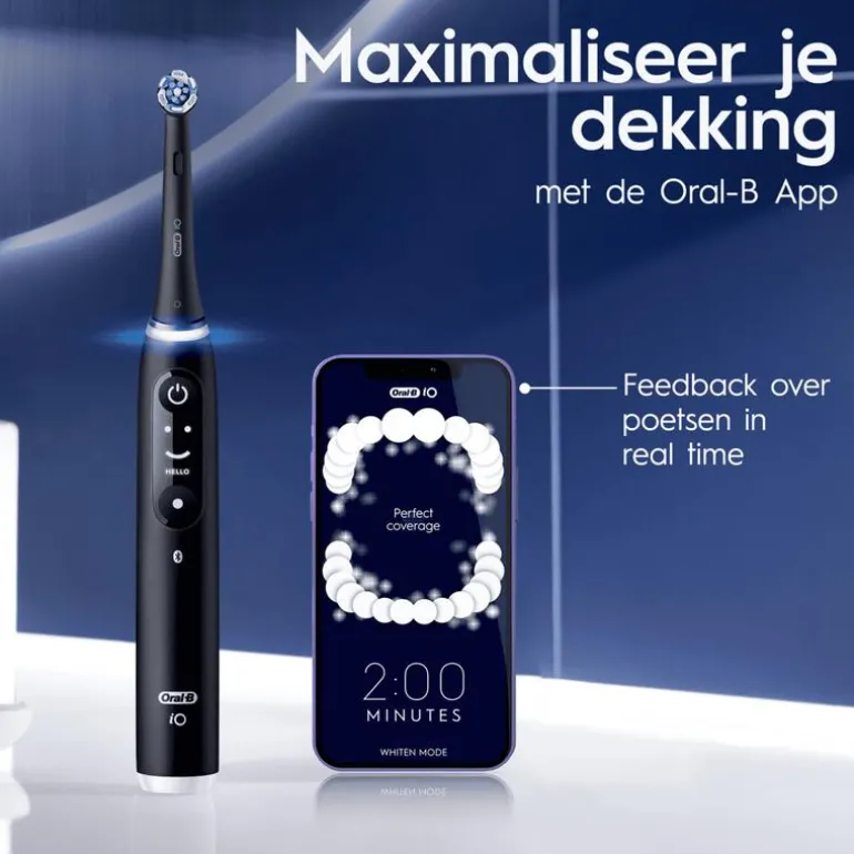Oral-B iO 6N Zwart Elektrische Tandenborstel