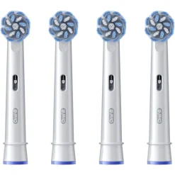 Oral-B Sensitive Clean Opzetborstels Wit 4 Stuks
