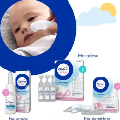OtriCare Baby wegwerpdopjes bij Aspirator neusjesreiniger 10 stuks