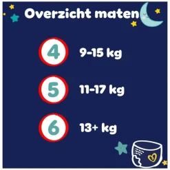 Pampers Baby Dry Night Pants Luierbroekjes Maat 5 11-17 KG 35 Stuks