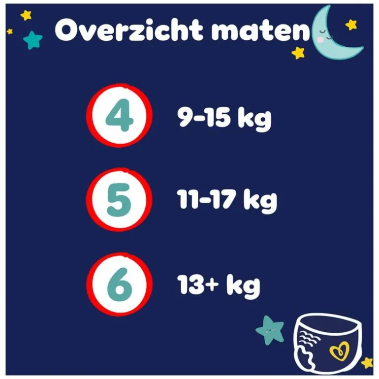 Pampers Baby Dry Night Pants XXL Pack Luierbroekjes Maat 5 11-17 KG 84 Stuks