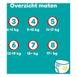 Pampers Baby Dry Pants Luierbroekjes Maat 8 17+ KG 16 Stuks