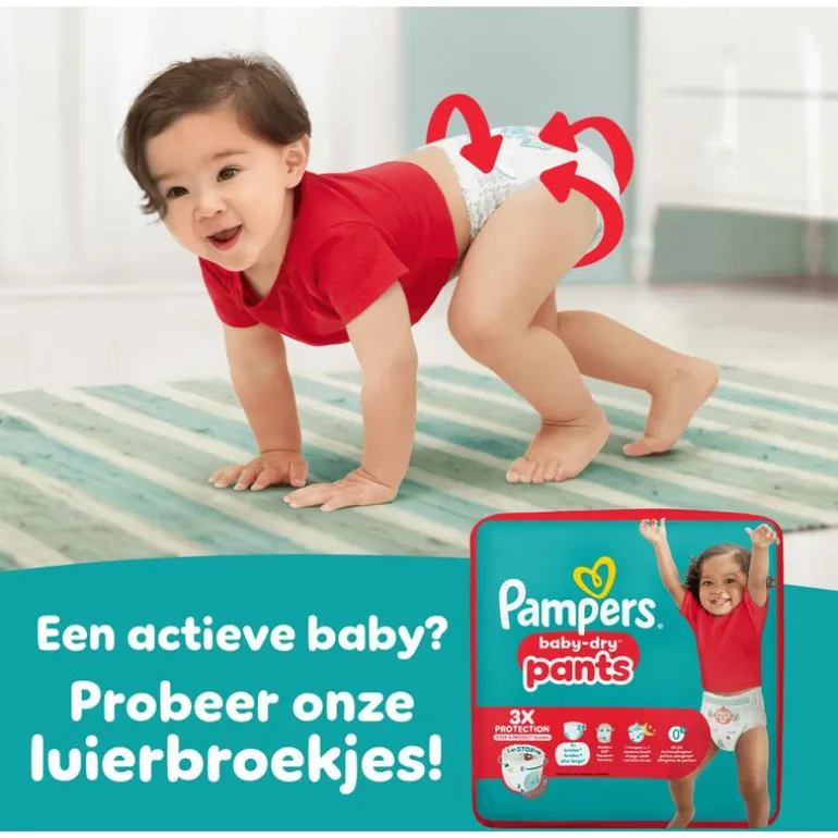 Pampers Baby Dry XXL Pack Luiers Maat 7 15+ KG 84 Stuks