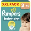 Pampers Baby Dry XXL Pack Luiers Maat 3 6-10 KG 150 Stuks