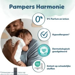 Pampers Harmonie Luiers Maat 2 4-8 KG 30 Stuks
