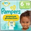 Pampers Premium Protection Luiers Maat 6 13-18 KG 19 Stuks