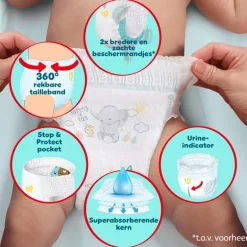 Pampers Premium Protection Pants Luierbroekjes Maat 4 9-15 KG 19 Stuks