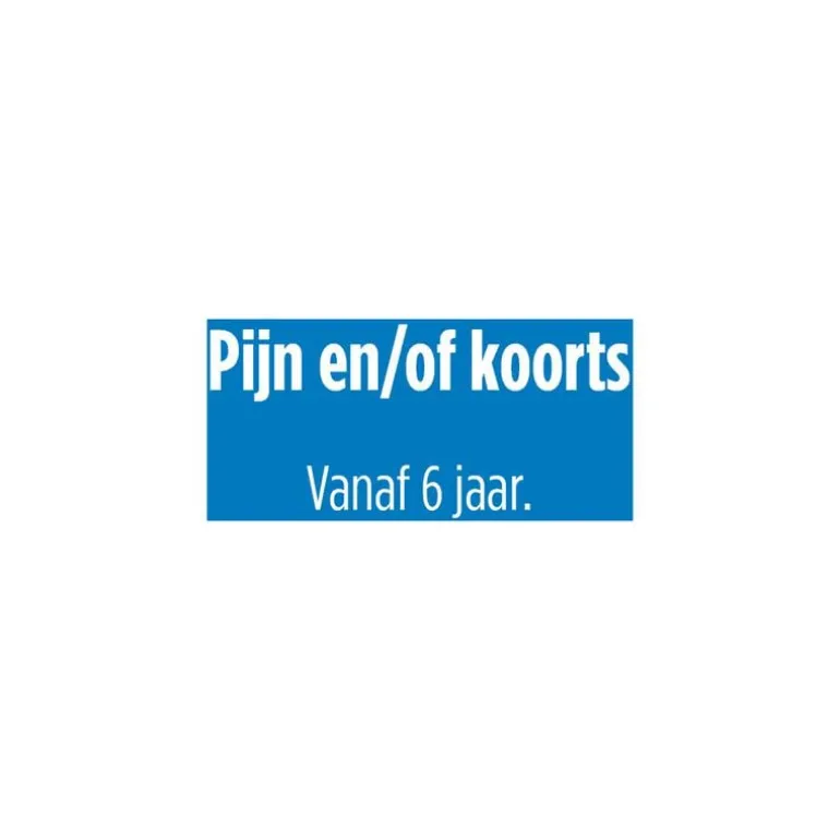 Panadol Junior Zetpillen 500 mg Paracetemol voor Kinderen vanaf 6 jaar