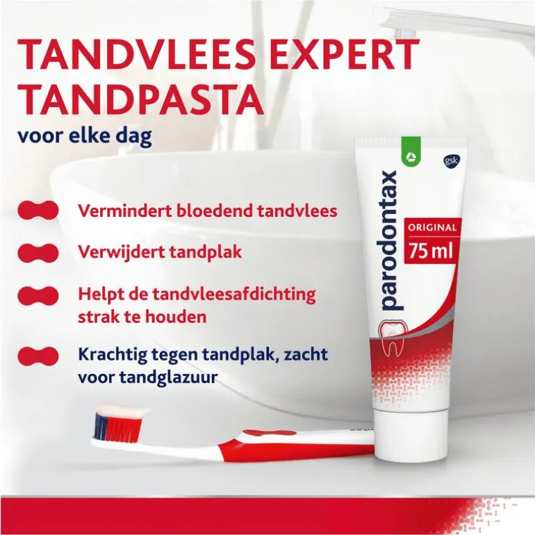 Parodontax Original Duopack Tandpasta - 2x75 ML