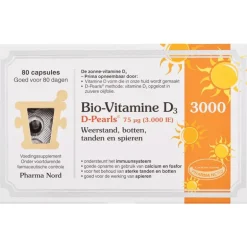 Pharma Nord Bio-Vitamine D3 75μg 3.000IE 80 Capsules