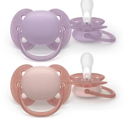 Philips Avent Fopspeen Ultra Soft 6-18M Double Pack, mixed - SCF091/44