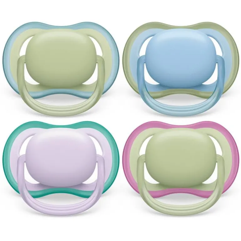 Philips Avent Fopspeen Ultra Air Day 0-6M Double Pack, mixed - SCF087/05