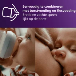 Philips Avent Natural Response Flesspeen Mix&Match 1m+SCY906/03