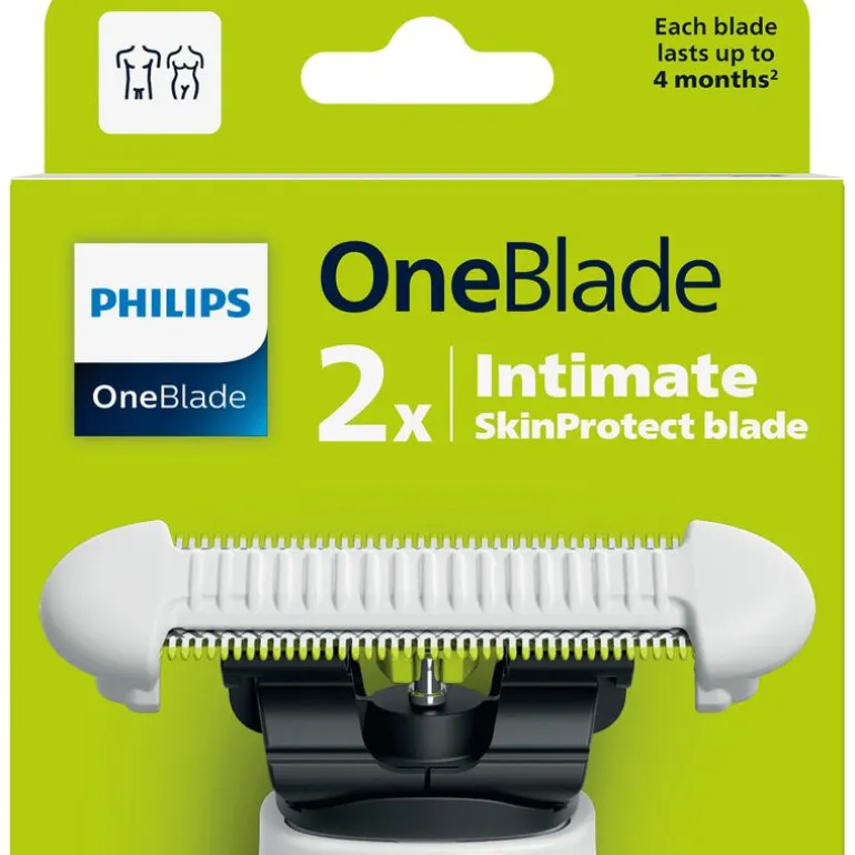 Philips OneBlade Intimate Female SkinProtect Vervangmesjes - QP229/52