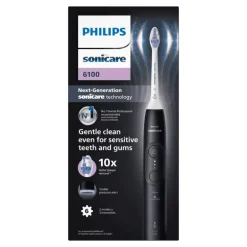 Philips Sonicare Elektronische Tandenborstel 6100 Series Zwart HX7401/01