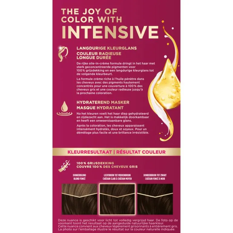 Poly Palette Intensive Crème Coloration 750 Chocolade Bruin