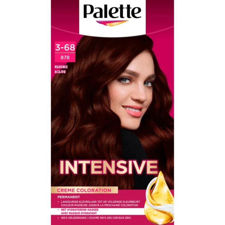 Poly Palette Intensive Crème Coloration 878 Mahonie