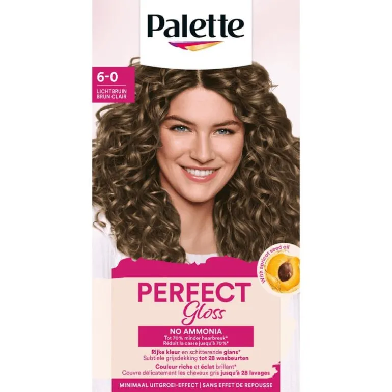 Poly Palette Perfecte Gloss Color Haarverf 6-0 Licht Bruin