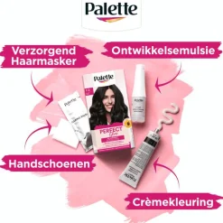 Poly Palette Perfecte Gloss Color Haarverf 110 Glossy Zwart