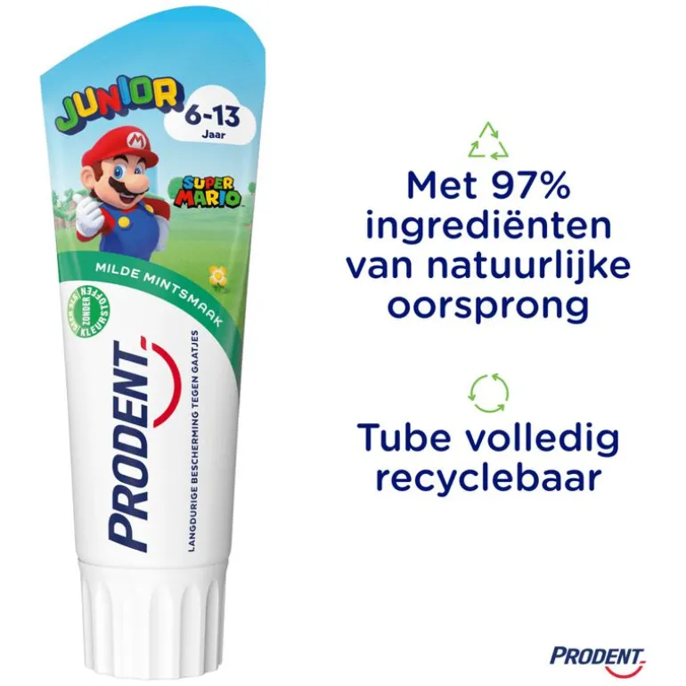 Prodent Kids 6+ jaar Mario Tandpasta 75 ML
