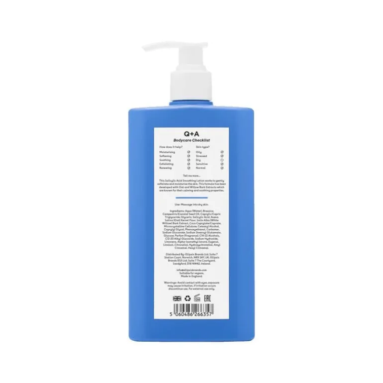 Q+A Salicylic Acid Smoothing Lotion 250 ML