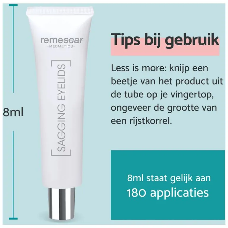 Remescar Hangende Oogleden Crème 8 ML