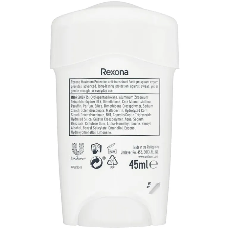 Rexona Woman Maximum Protection Confidence Deodorant Stick 45 ML