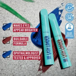 Rimmel London Kind & Free Lash Loader Mascara - Blauw - 004 Azure Blue