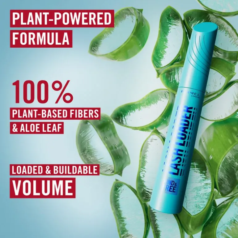 Rimmel London Kind & Free Lash Loader Mascara - Blauw - 004 Azure Blue