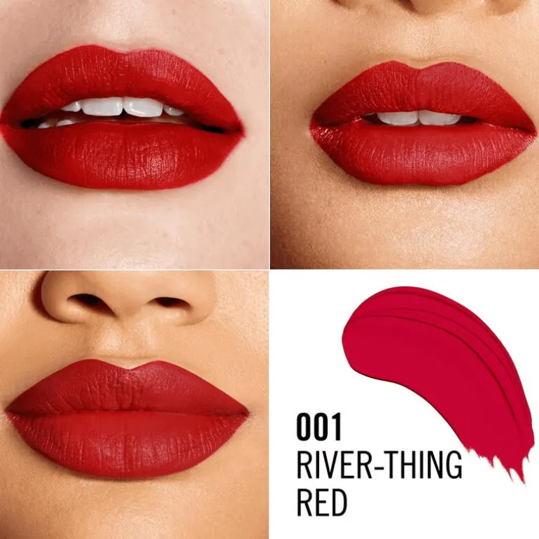 Rimmel London Lasting Finish Satin Lippenstift 001 River-Thing Red 4 G