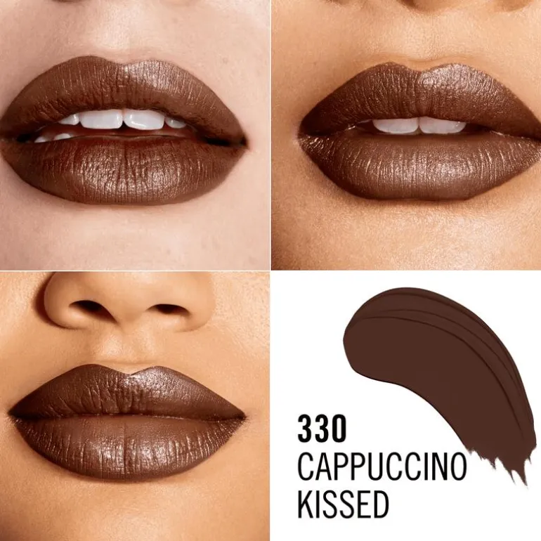 Rimmel London Lasting Finish Satin Lippenstift 330 Cappuccino Kissed 4 G
