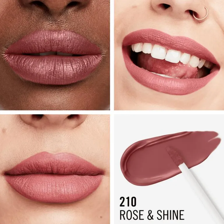 Rimmel London Lasting Mega Matte Liquid Lipstick 210Rose & Shine