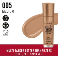 Rimmel London Multi-Tasker Better Than Filters Primer 005 Medium