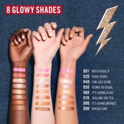 Rimmel London Multi Tasker Turbocharged Glow Liquid Illuminator Highlighter - Roze - 005 Iconic as usual