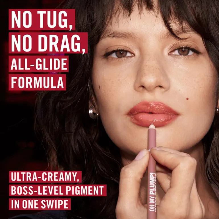 Rimmel London Oh My Plump! Lip Liner - Roze - 020 Bougie