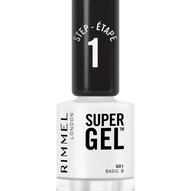 Rimmel London Super Gel Nailpolish 001 Basic B 12 ML