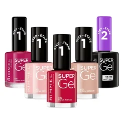 Rimmel London Super Gel Nailpolish - 025 Urban Purple