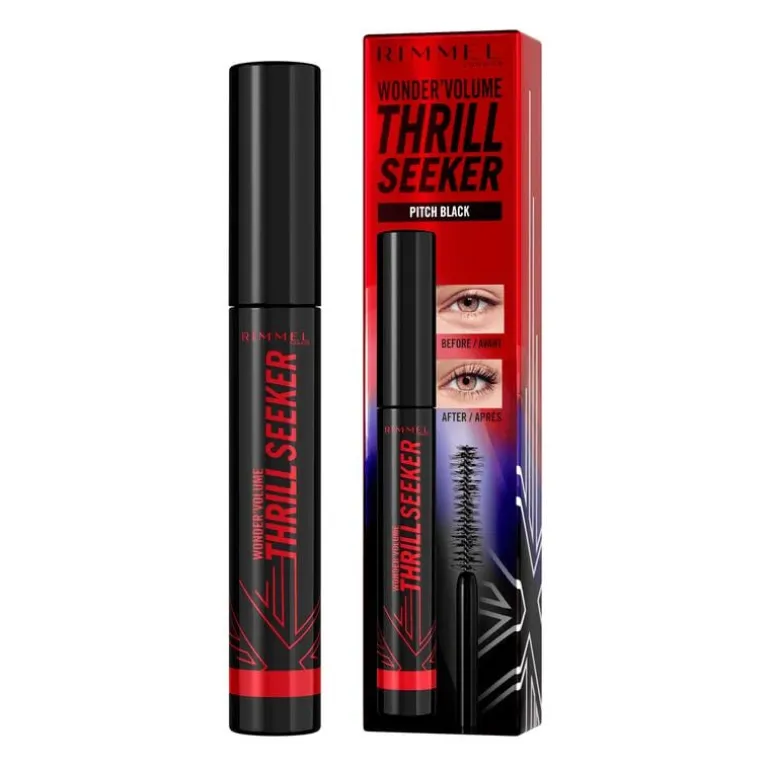Rimmel London Thrill Seeker Wonder'Volume Mascara 004 Pitch Black