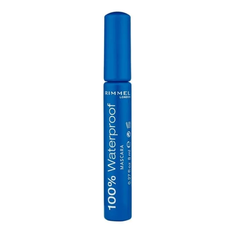 Rimmel London 100% Waterproof Mascara 001 Black