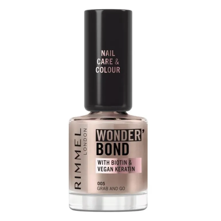 Rimmel London Wonder'Bond Care+Color Nagellak - Taupe - 005 Grab and Go
