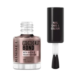 Rimmel London Wonder'Bond Care+Color Nagellak - Bruin - 006 Chai Treat