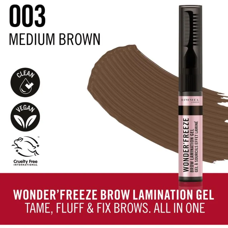 Rimmel London Wonder'freeze Wenkbrauwgel 003 Medium Brown 6 G