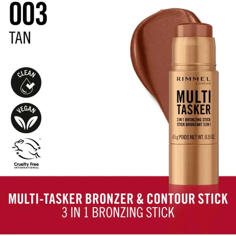 Rimmel Multi-Tasker Bronzer & Contour Stick 003 Tan