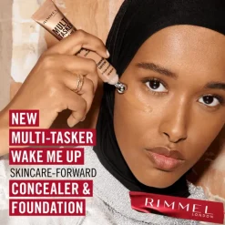 Rimmel Multi-Tasker Wake Me Up Concealer en Foundation 55 Classic Beige